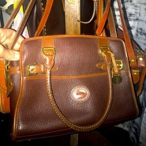Vintage ‘Dooney & Bourke’ Adjustable Leather Bag